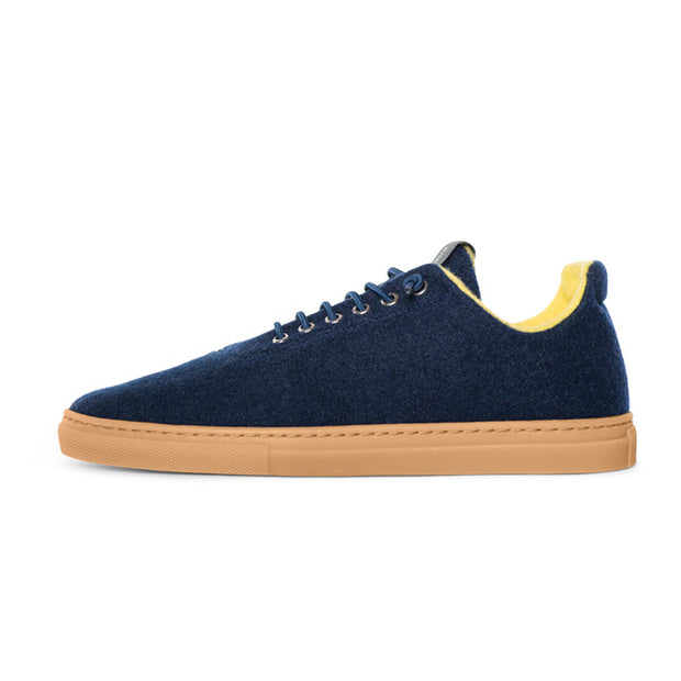 Navy Lemon Urban Wooler - Best Wool Sneakers - Baabuk