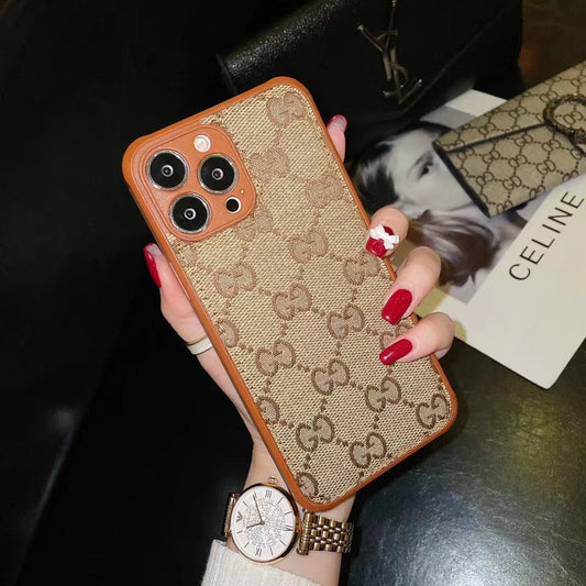 Luxury Classic Phone Case embossing – damai