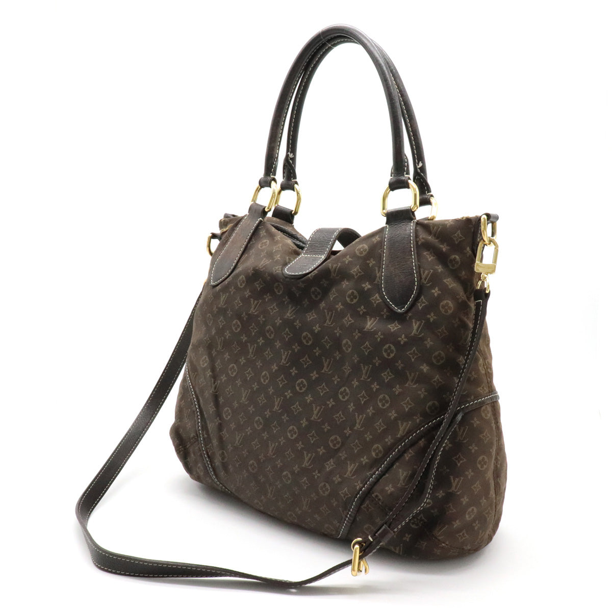 Louis Vuitton Double Rabat Shoulder Bag Monogram Brown M51815 Free Shipping