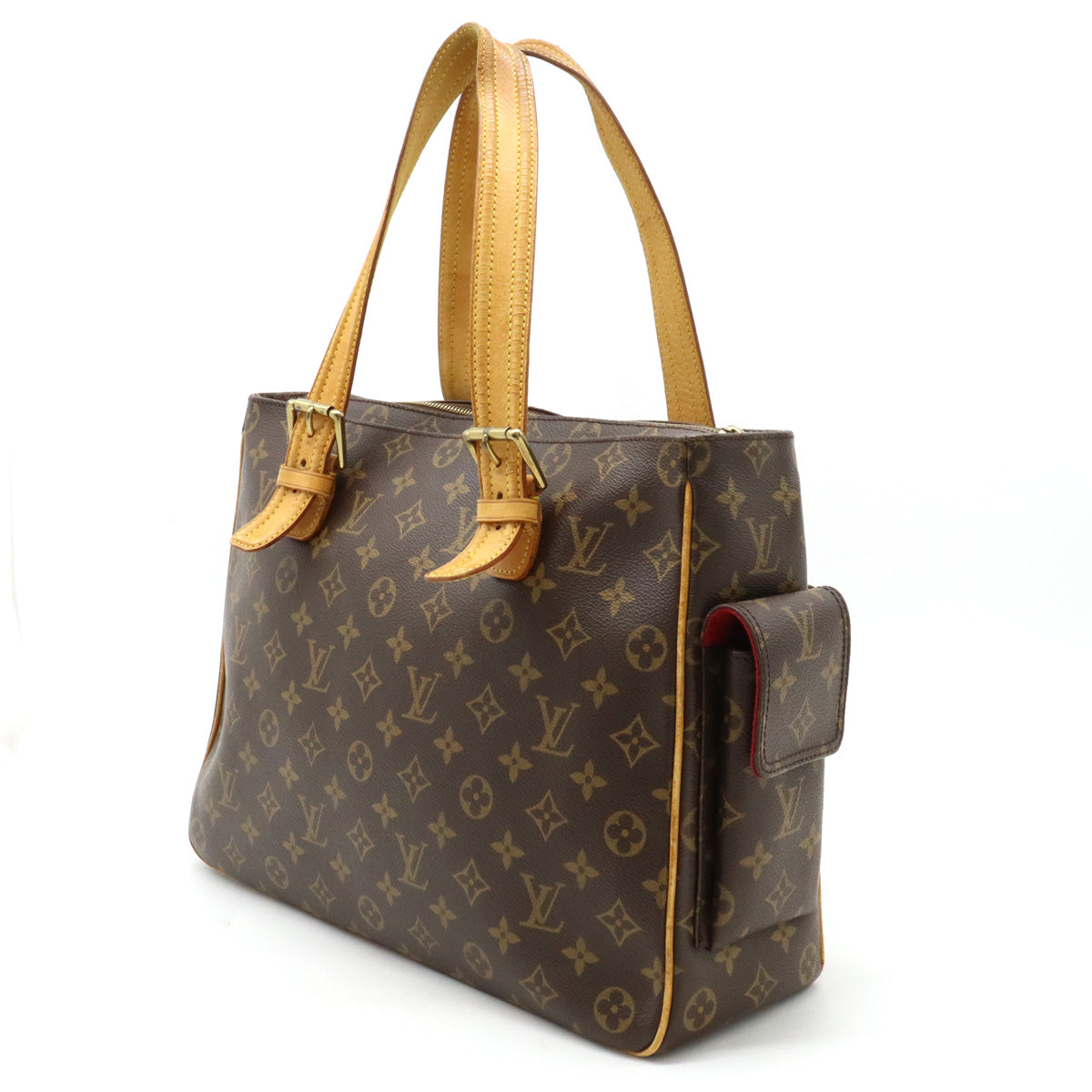 Authenticated Used LOUIS VUITTON Louis Vuitton Monogram Manhattan GM  Handbag Boston Bag M40025 