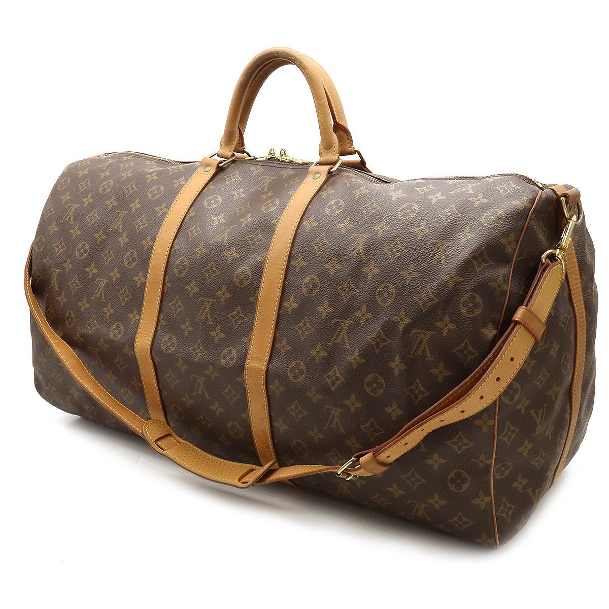 Louis Vuitton Keepall Bandouliere 55 Travel Bag