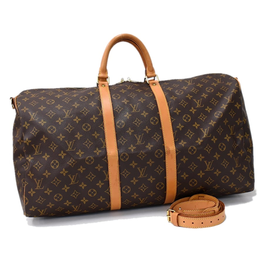 Vintage 1984 Louis Vuitton Monogram Canvas Keepall / Bandouliere