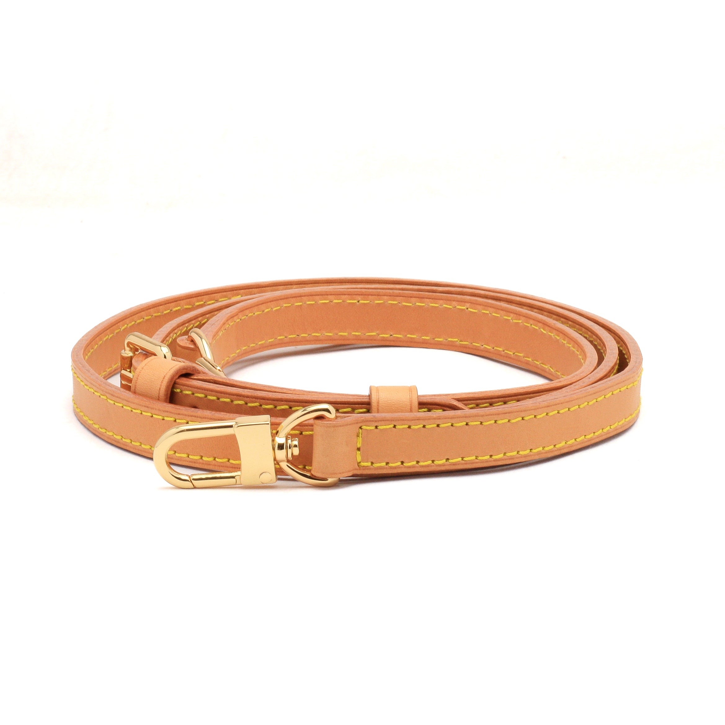 Black Leather Strap for Louis Vuitton Speedy Neonoe Trevi 