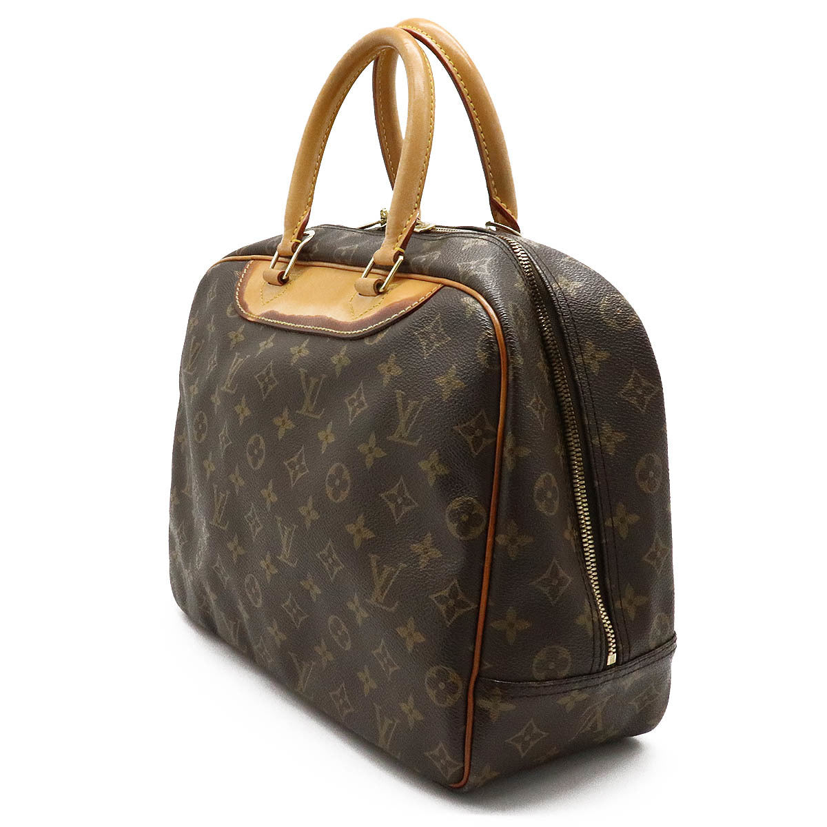 Louis Vuitton Deauville Handbag Mini Boston Bag M47270 – Timeless Vintage  Company