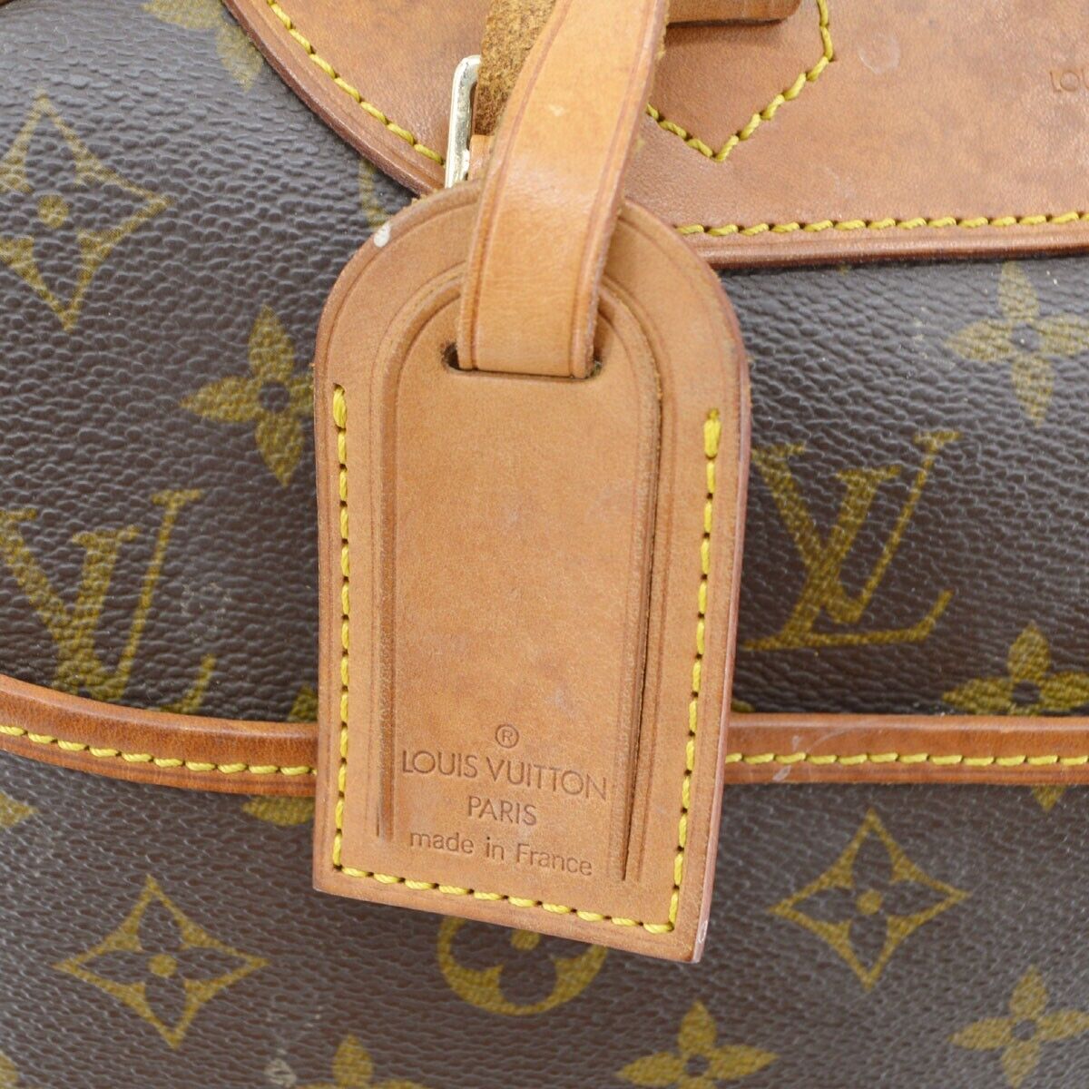 Louis Vuitton Deauville Mini Handbag Boston Bag M47270 – Timeless Vintage  Company