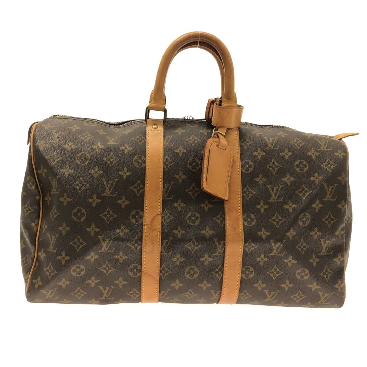 Shop for Louis Vuitton Black Epi Leather Keepall 45 cm Duffle Bag