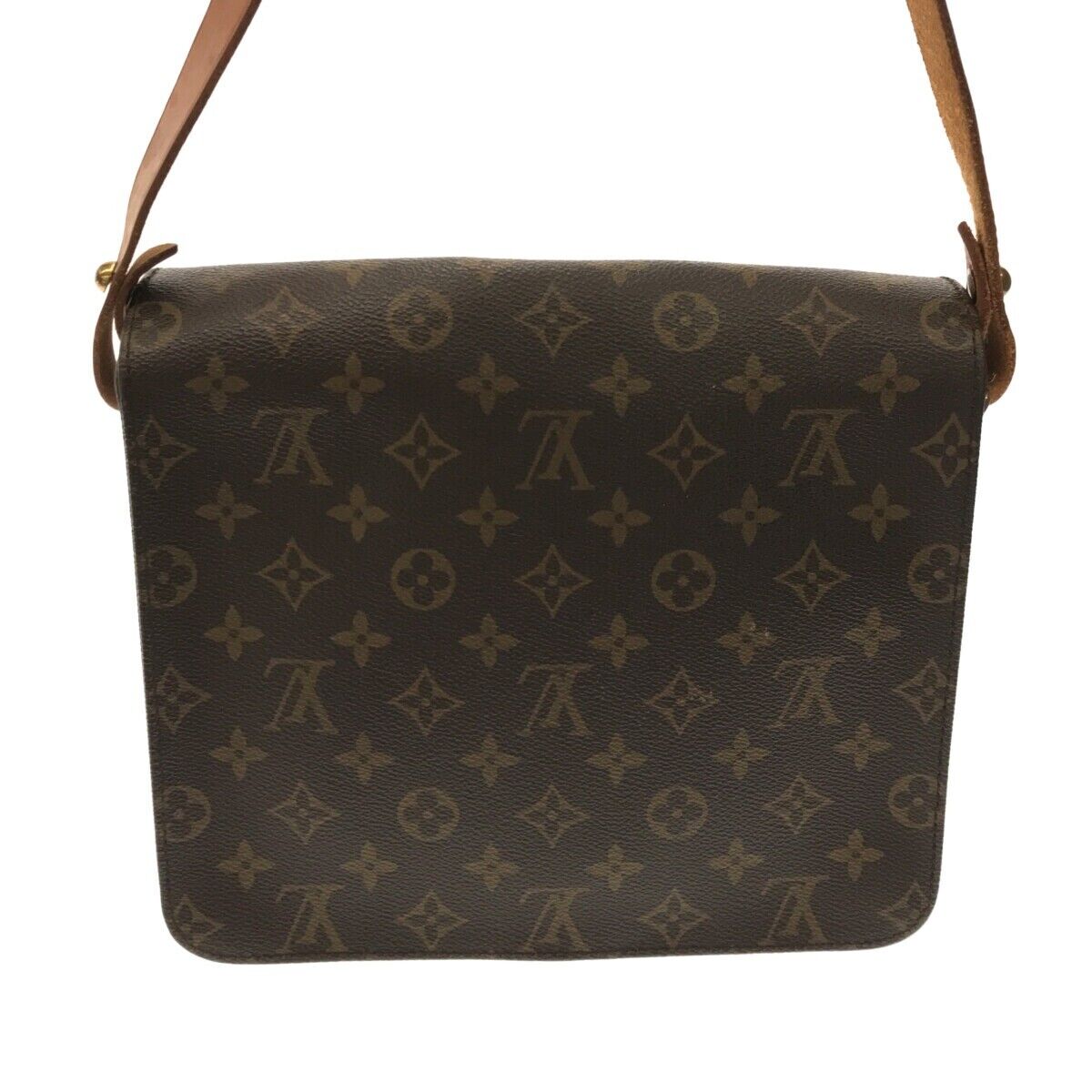 LOUIS VUITTON Shoulder Bag Monogram Musette Tango SP0071 Brown