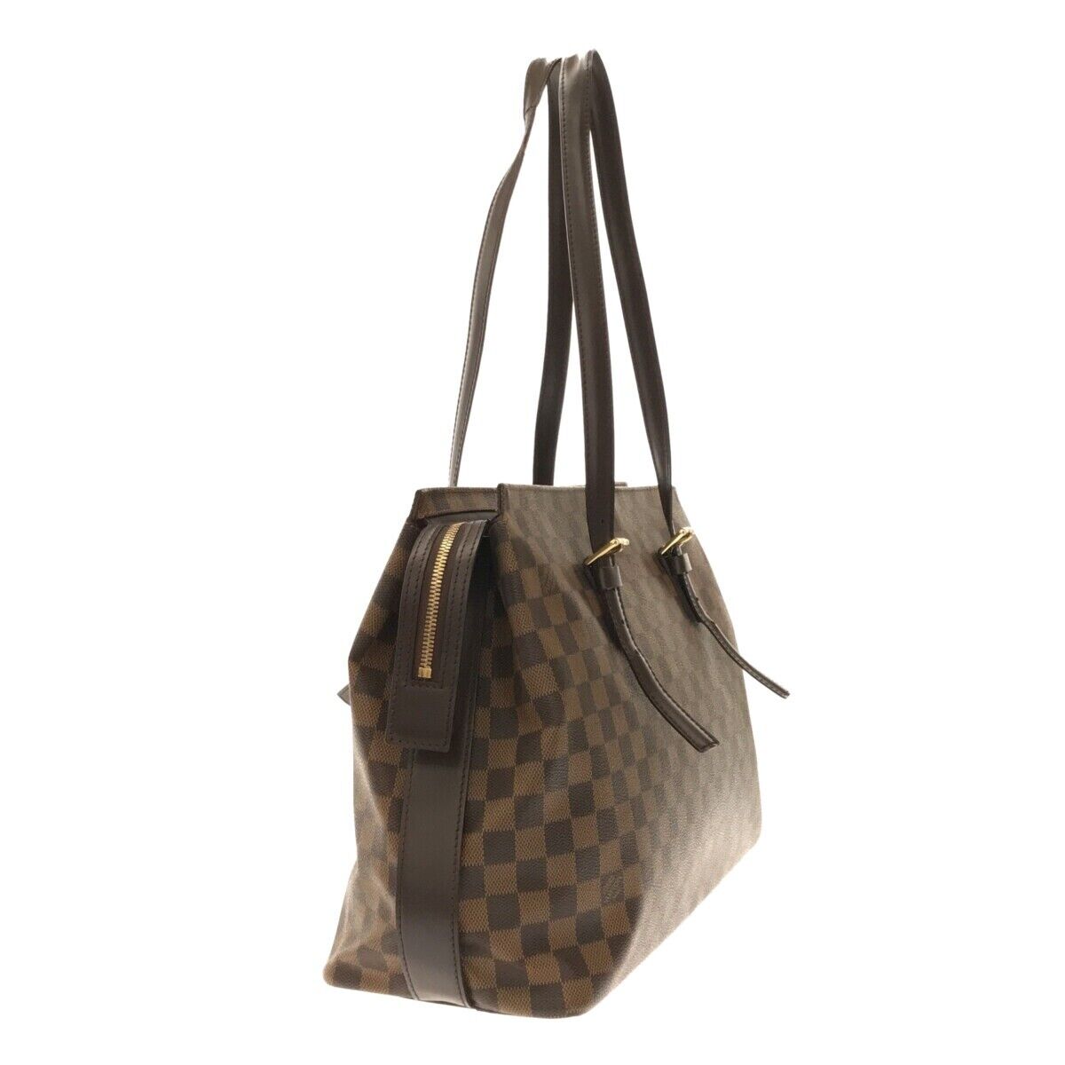 LOUIS VUITTON Chelsea Damier Ebene Large Shoulder Bag