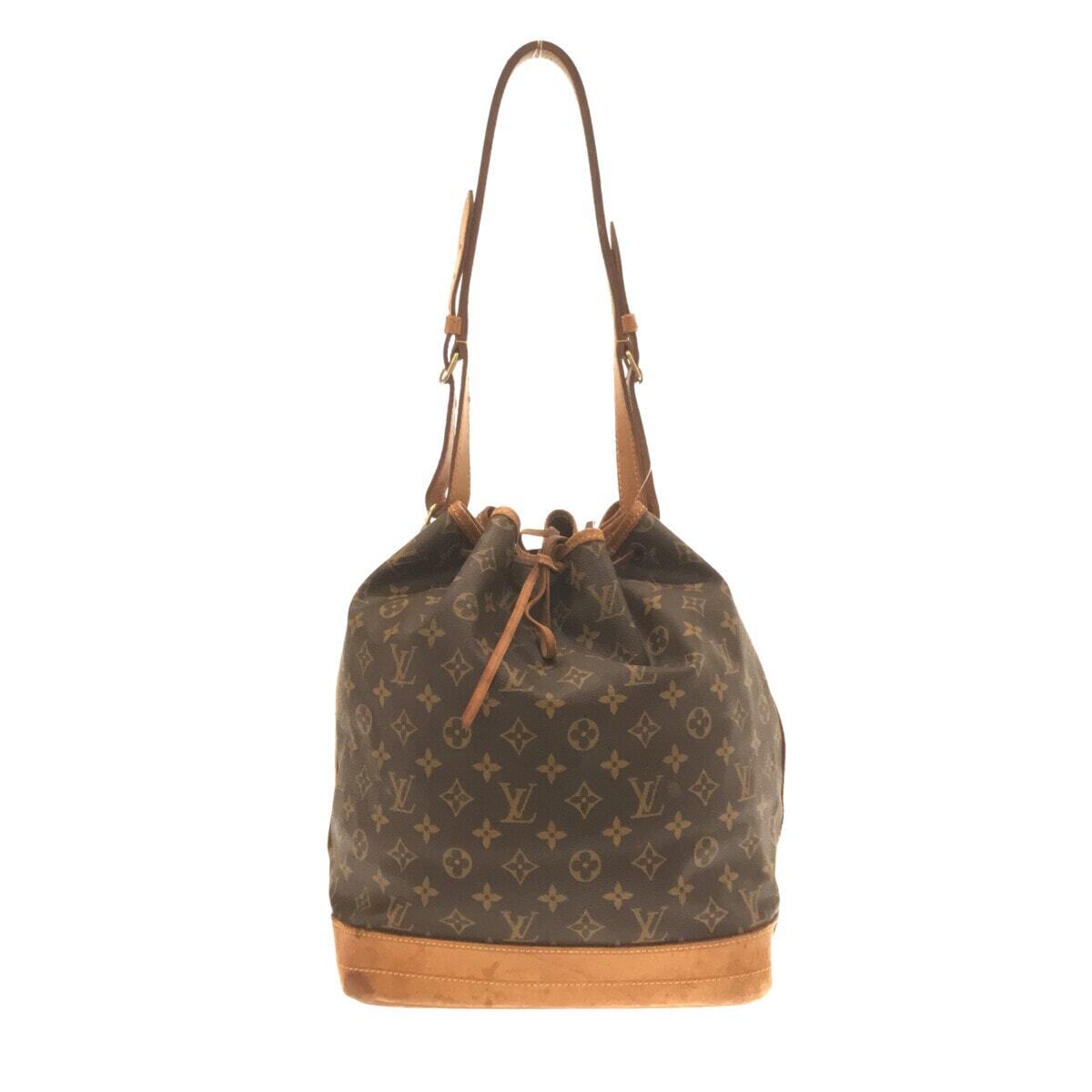 GM Monogram Leather Bucket Tote