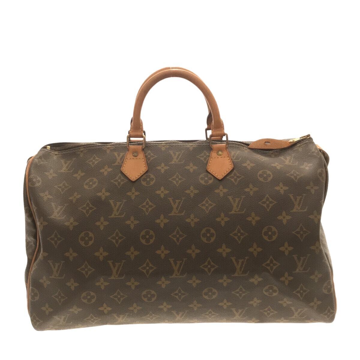 Louis Vuitton, Bags, Louis Vuitton French Company Speedy Shoulder Bag 3  Brown Canvas Crossbody Strap