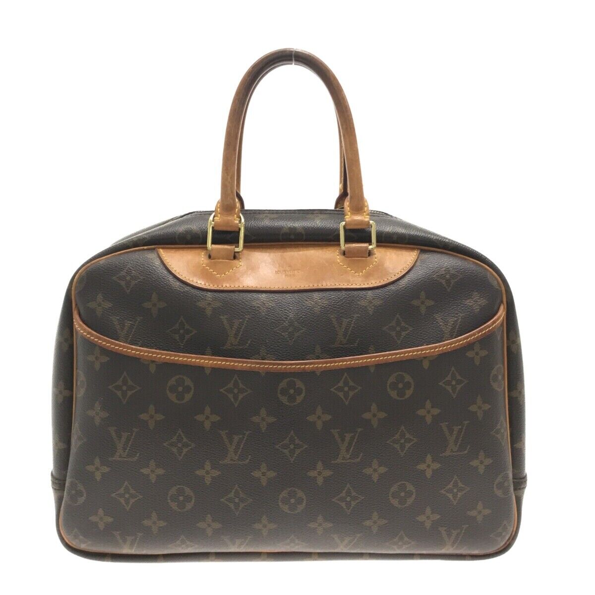 Vintage Louis Vuitton Handbag Deauville M47270 Monogram Brown