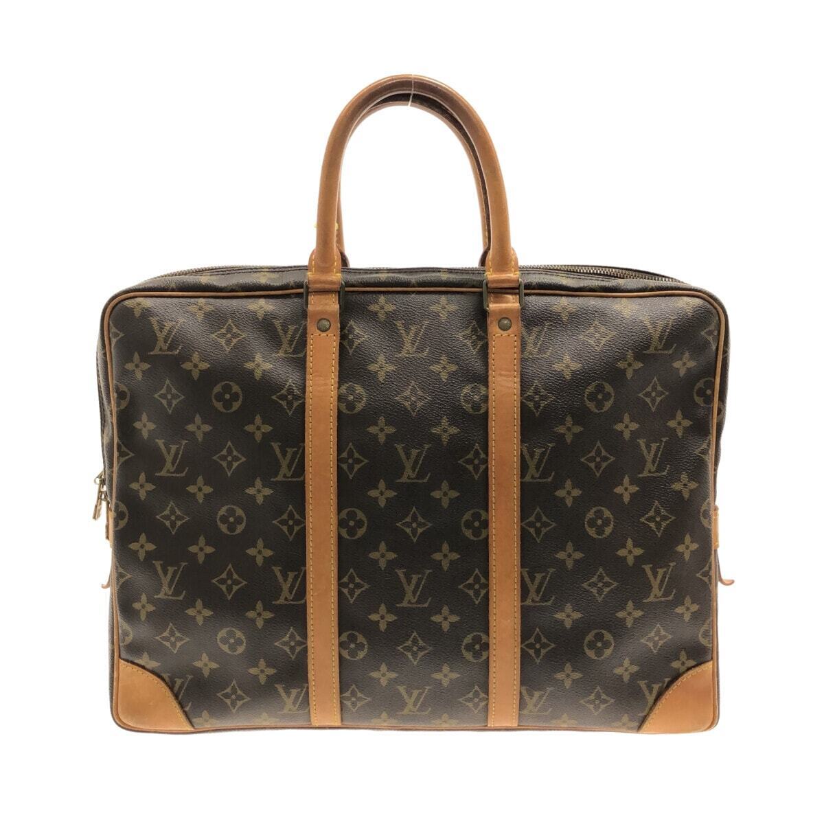 Louis Vuitton Brown Monogram Vintage Golf Bag