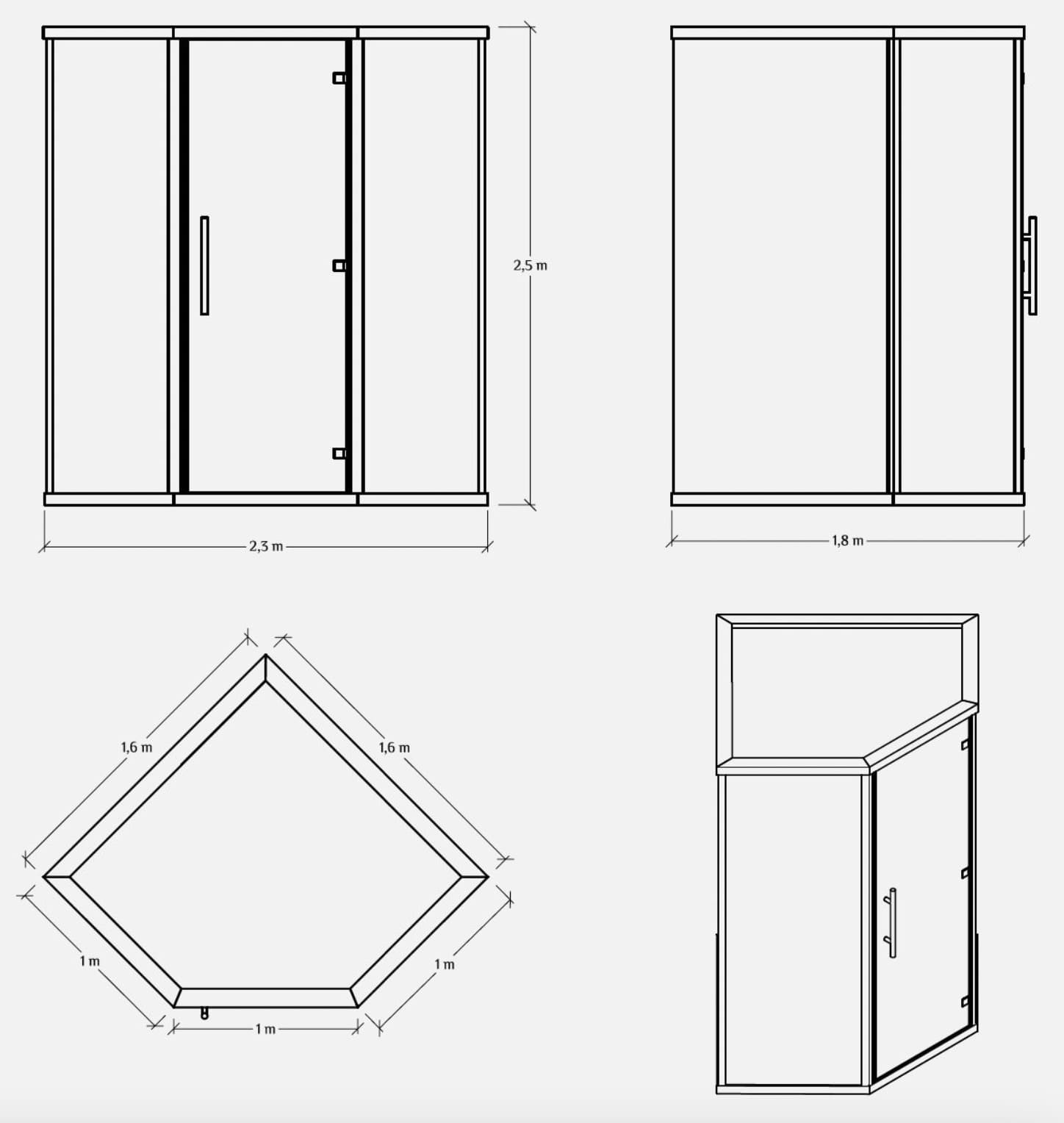 Hele Mini Dimensions