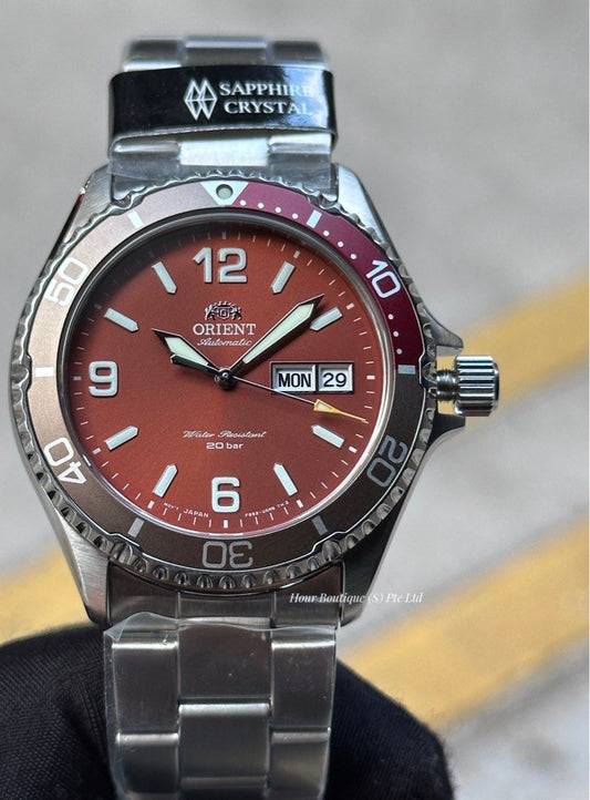 FS : Orient Kamasu Red Dial Automatic Dive Watch with Sapphire