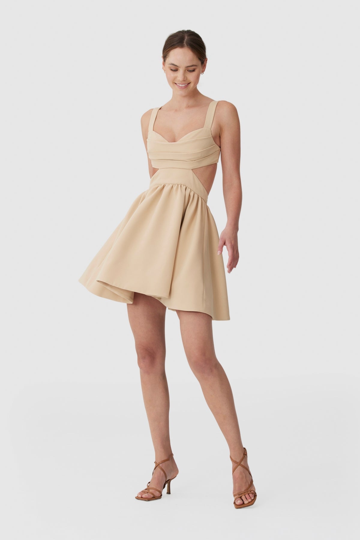 Keepsake - Carrie Ls Mini Dress - Coral Sand – Fashion Bunker US