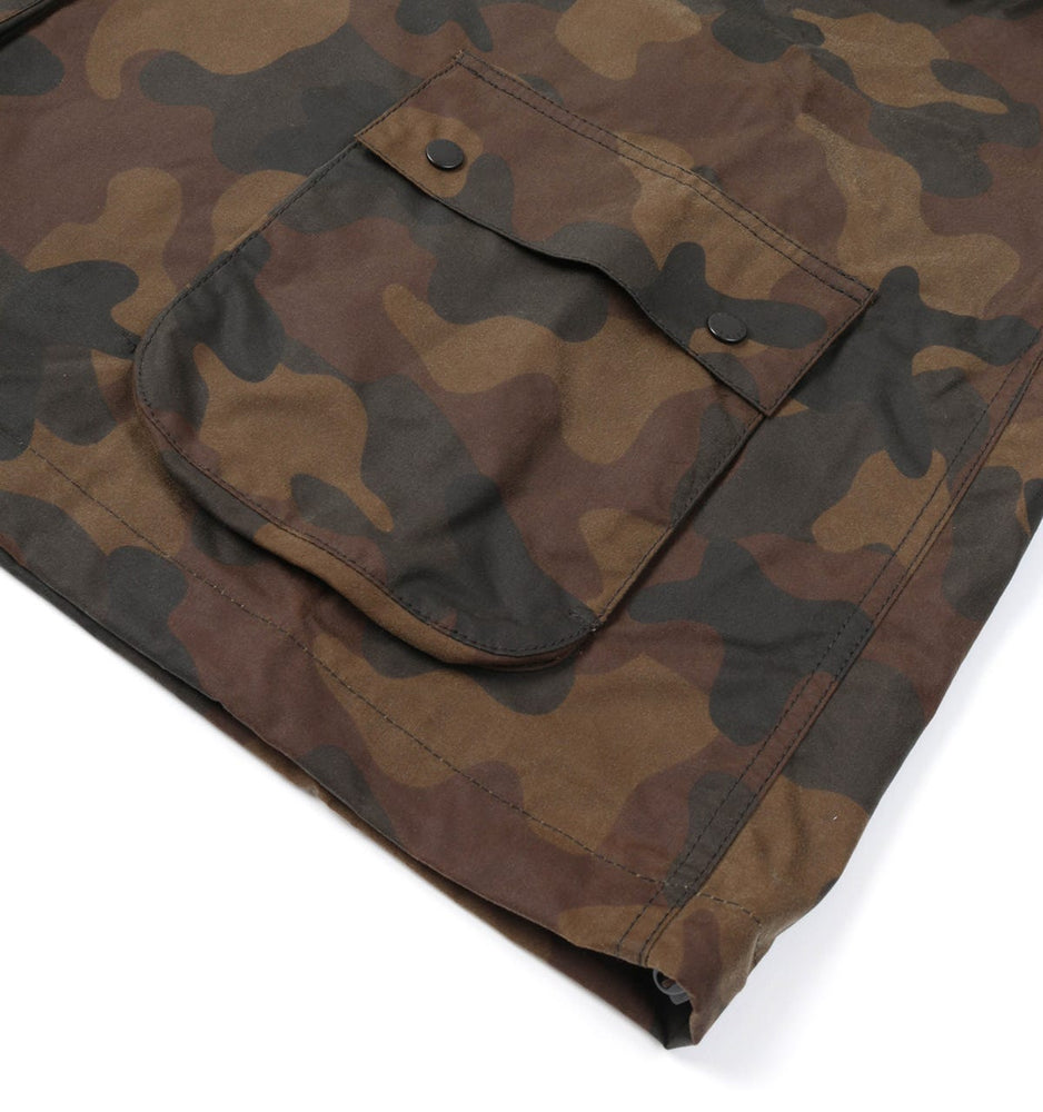 BARBOUR WAX CAMO SMOCK WhiteLabel 42 アウター | parking221.com