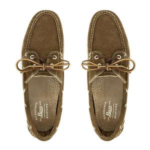  Bass Jetty Suede Boat Shoe: MID BROWN – HEMINGCO
