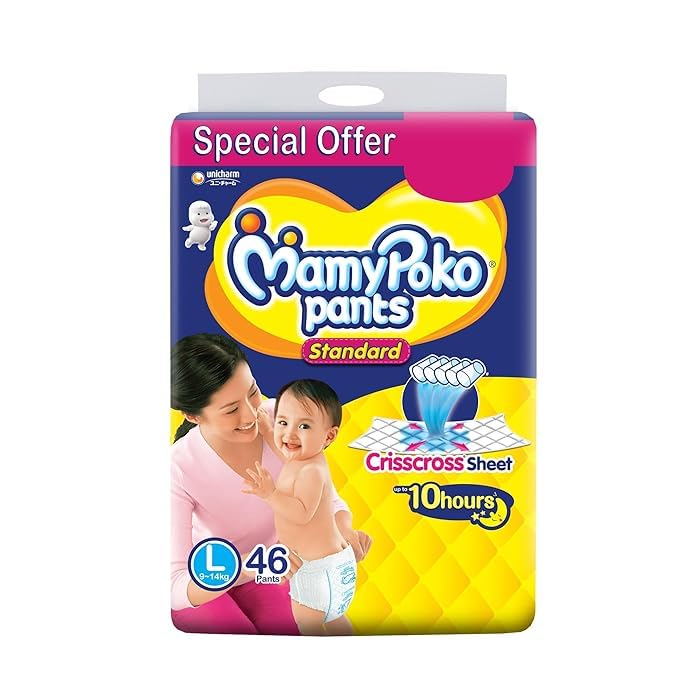 Buy Little Angel Extra Large Baby Diaper Pants 42 pcs (Pack of 2) Online at  Best Prices in India - JioMart.