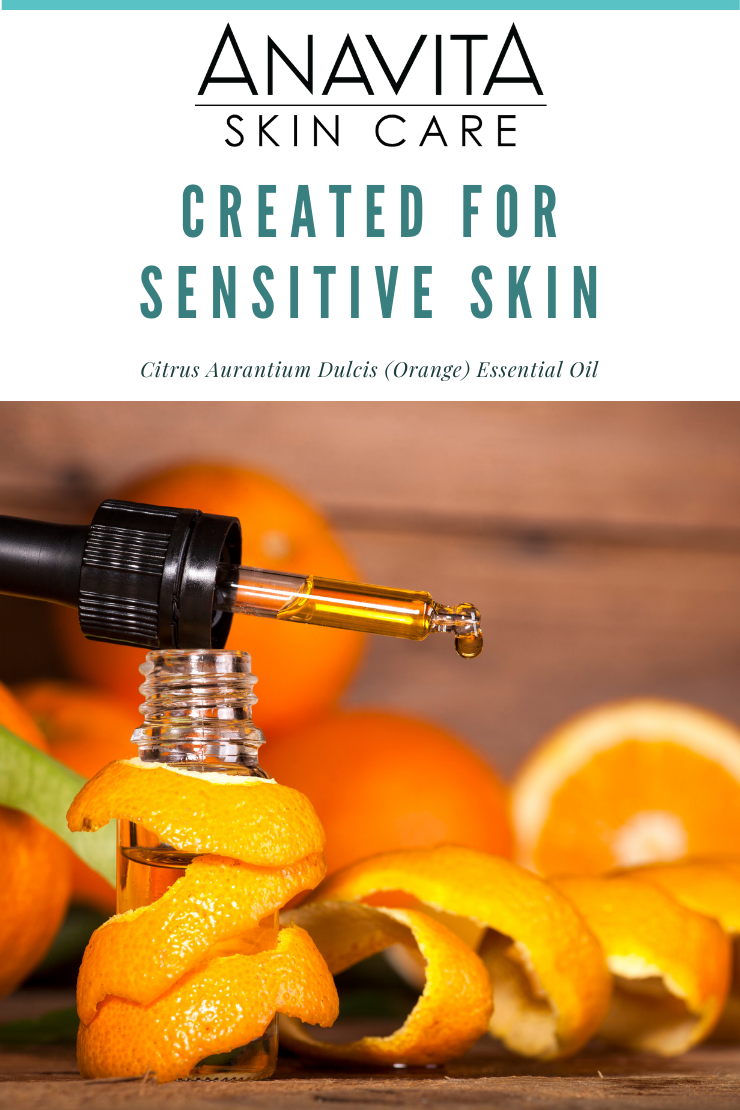 orange essential oils for sensitive skin