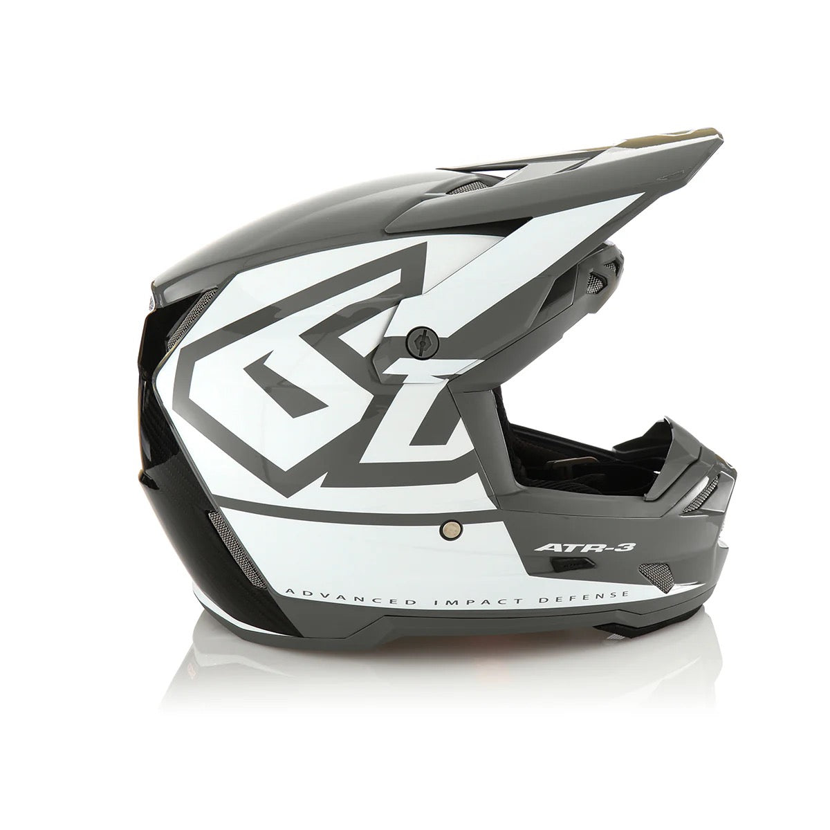 6D ATR-3 Helmet - Hex Gloss White