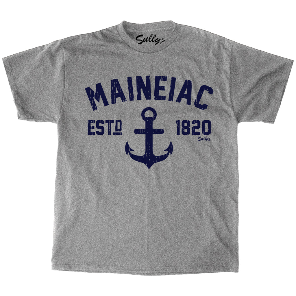 Maineiac - Anchor - T-Shirt – Sully's Brand