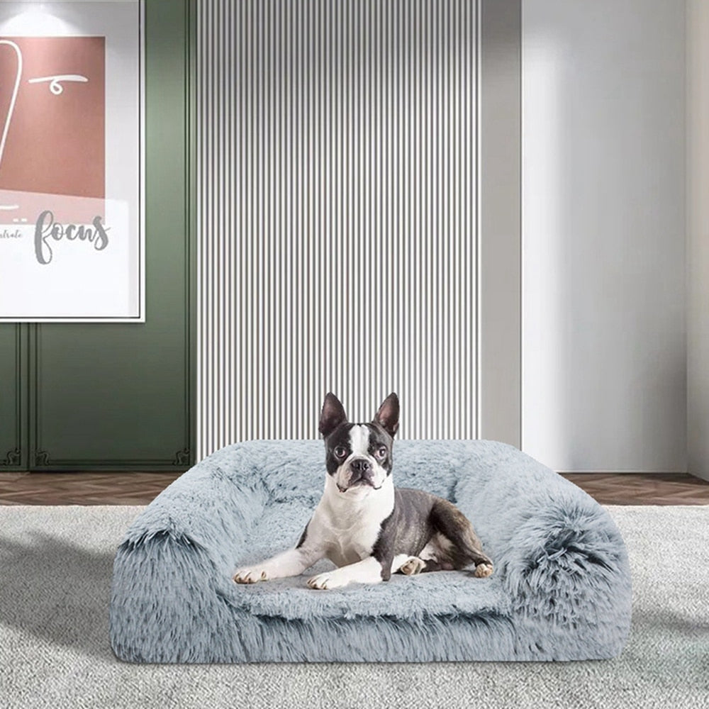 Winter Fluffy Pet Dog House