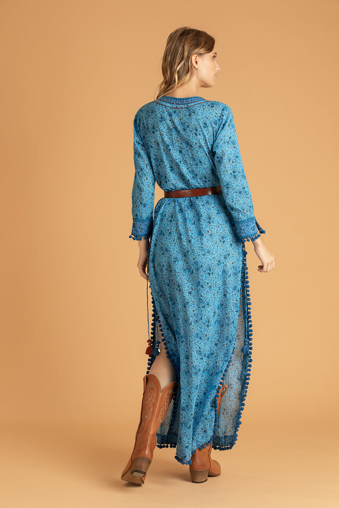 tassel long dress