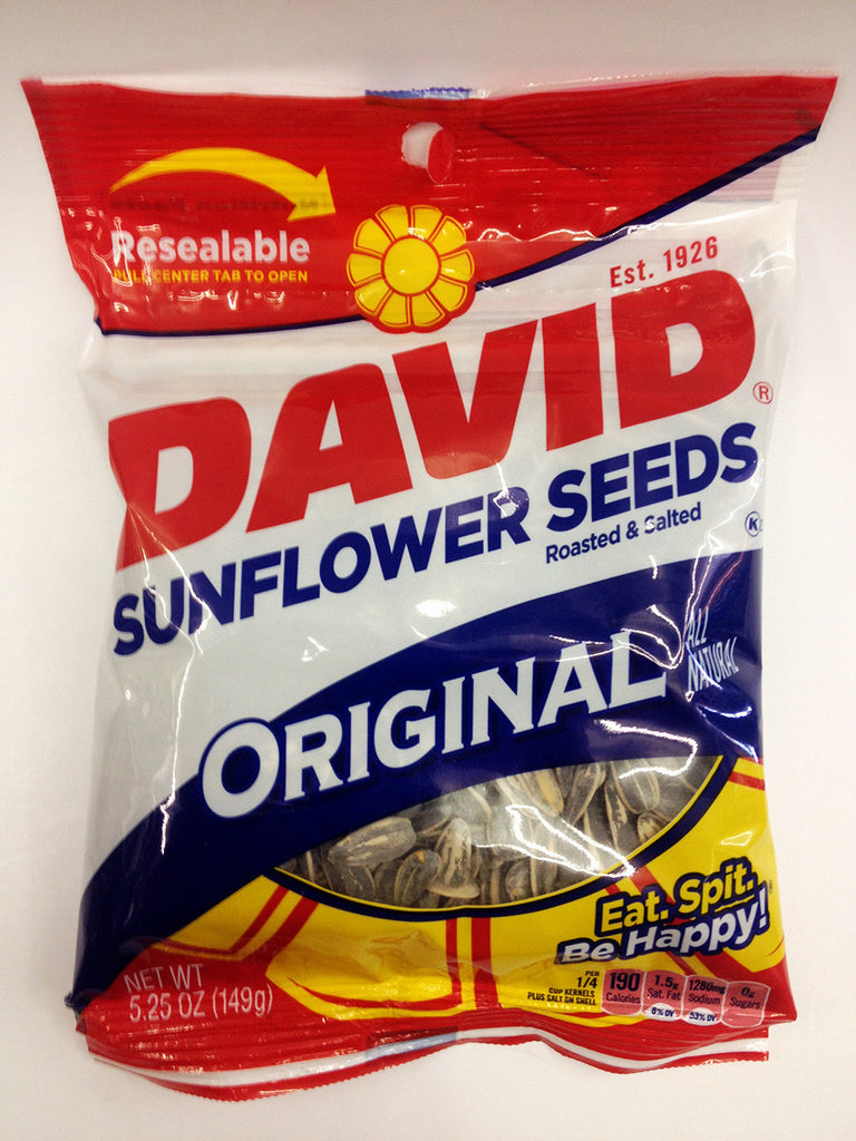 David Sunflower Seeds Original 5.25oz Soda Pop Shop