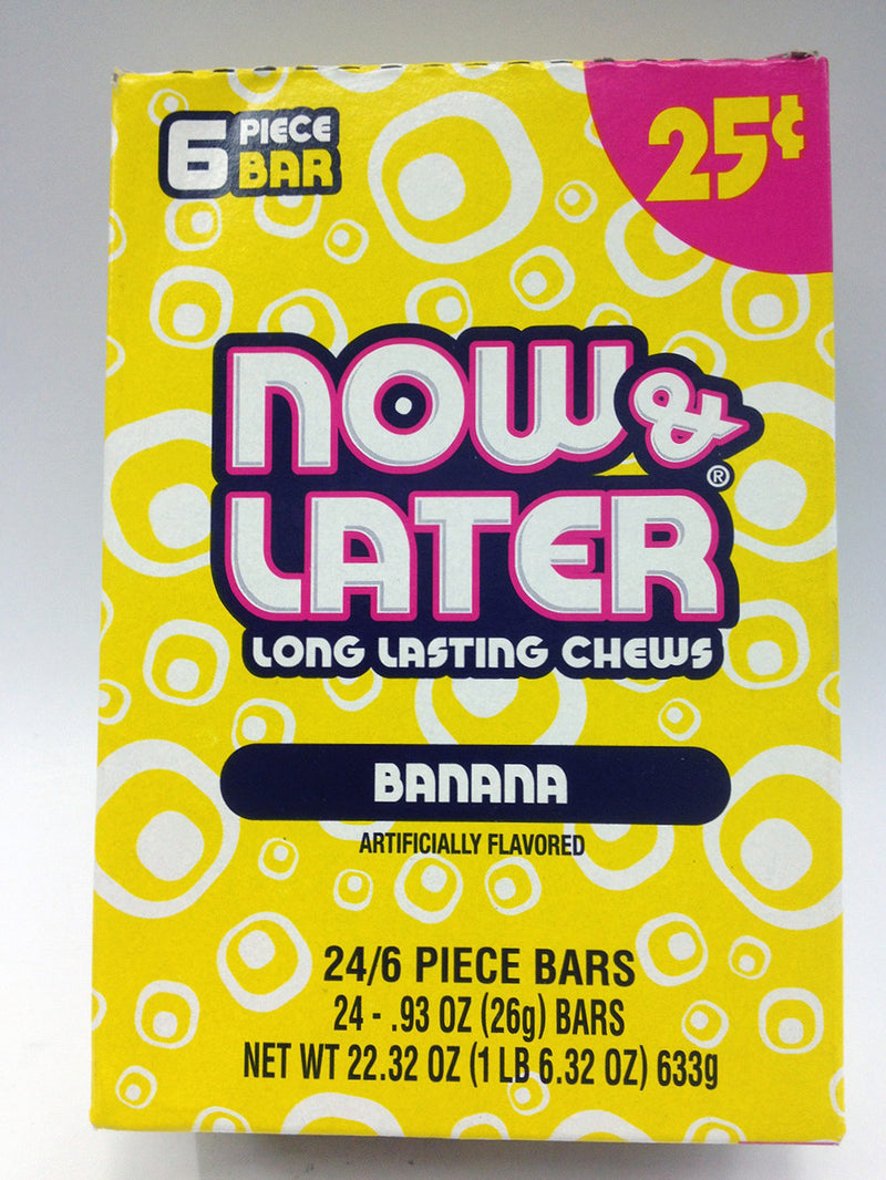 now and later banana
