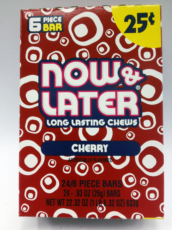 now and later cherry