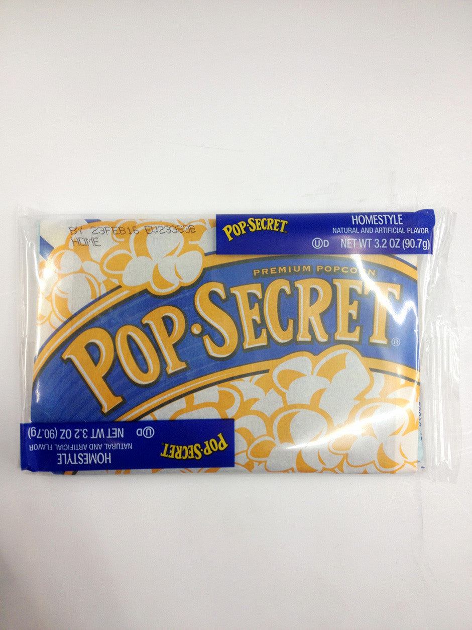 Super Pop Popcorn Minute Rouge - Boutique Poubeau