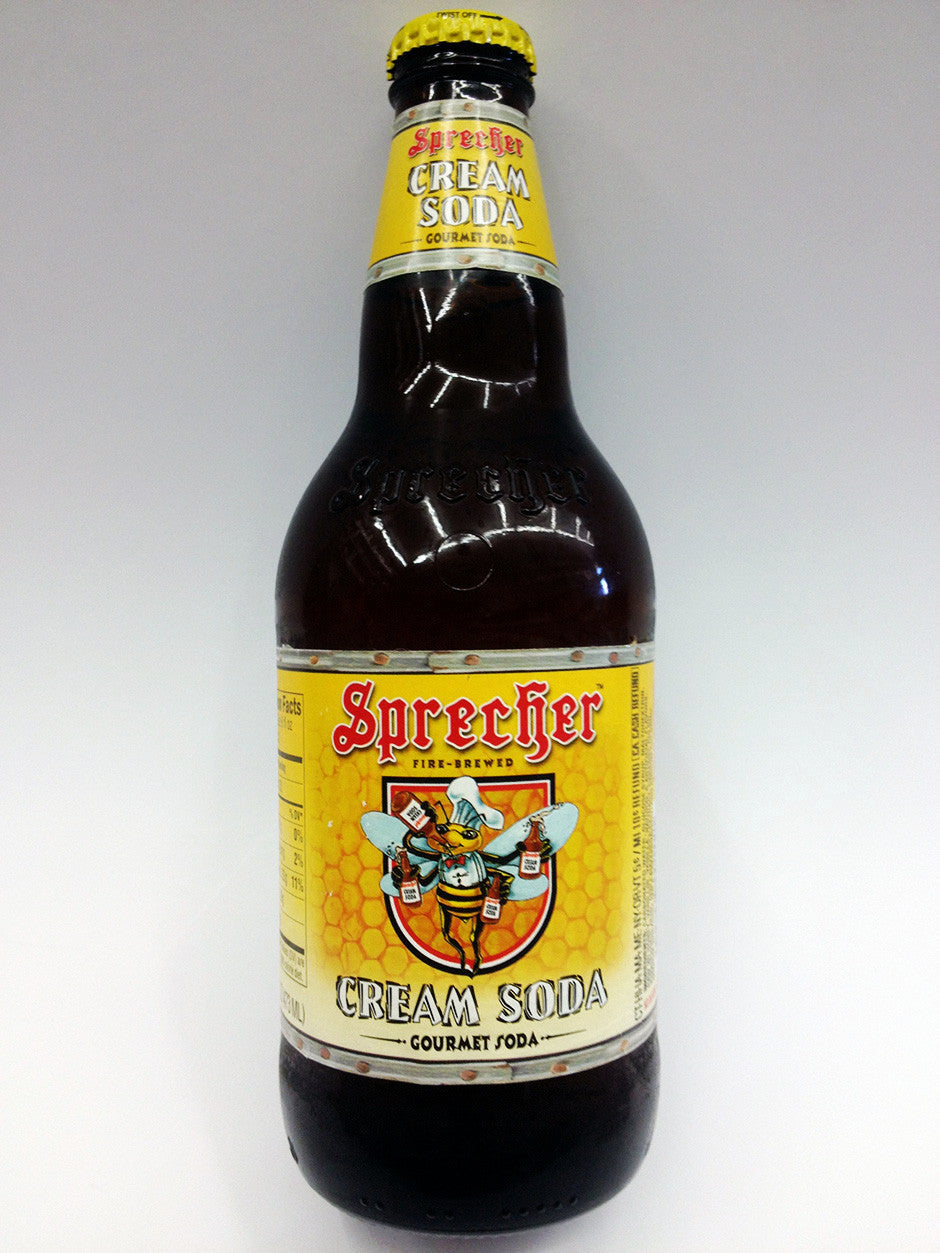 Sprecher Gourmet Cream Soda Soda Pop Shop