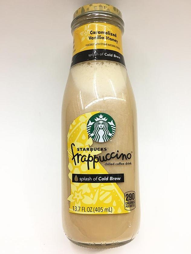 Starbucks Frappaccino Caramelized Vanilla Honey Coffee Soda