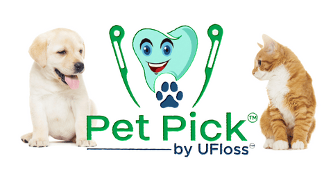 Pet Pick banner logo with a puppr and kitten