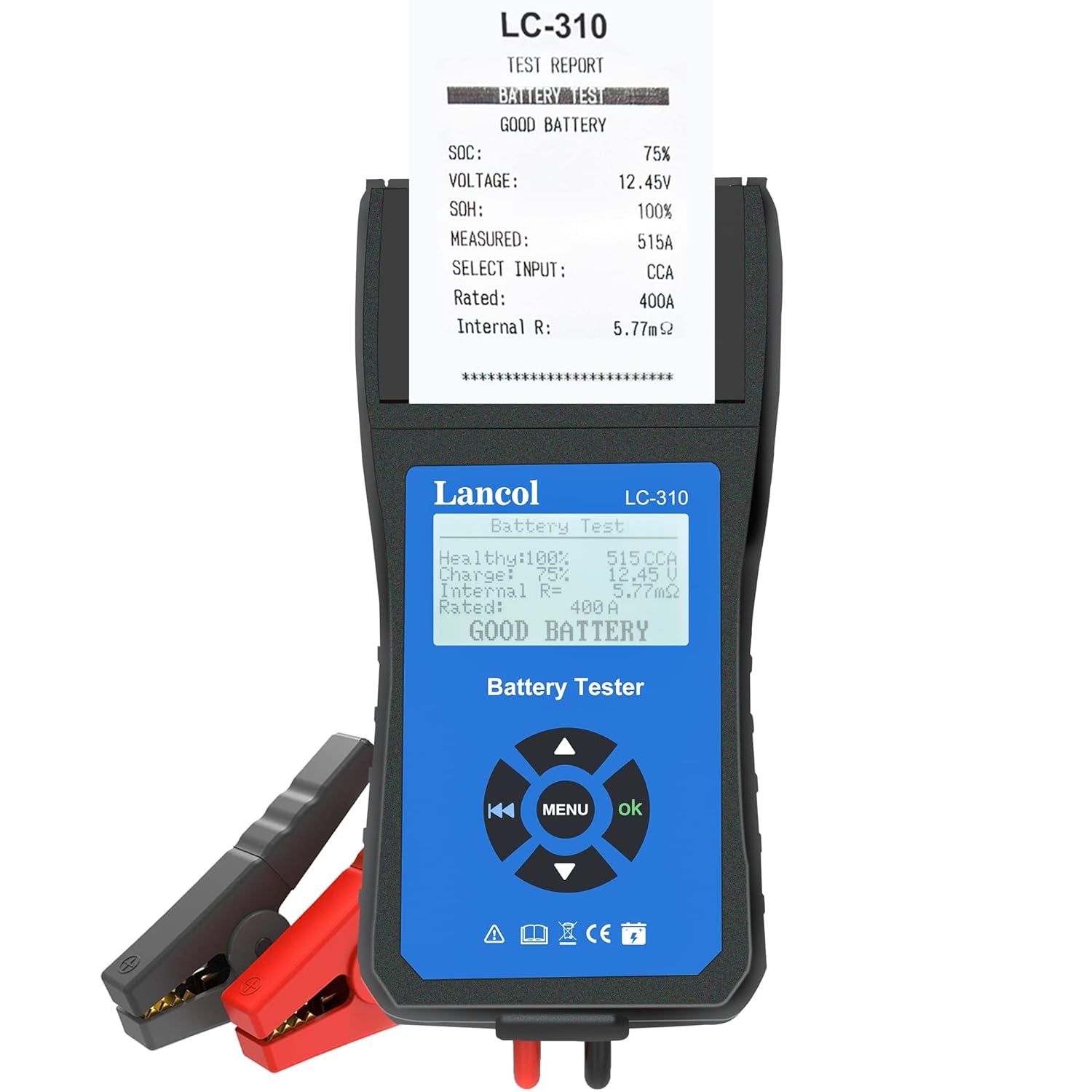 "Keep Your Car Running Smoothly 🚗 with this Battery Tester! 🔋🔧 #CarMaintenance"