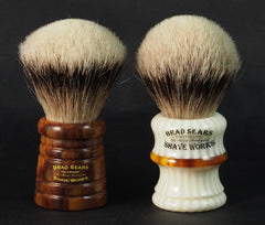 BSSW Wanderer & Knight Shaving Brushes with 1503B3F & B Special Badger