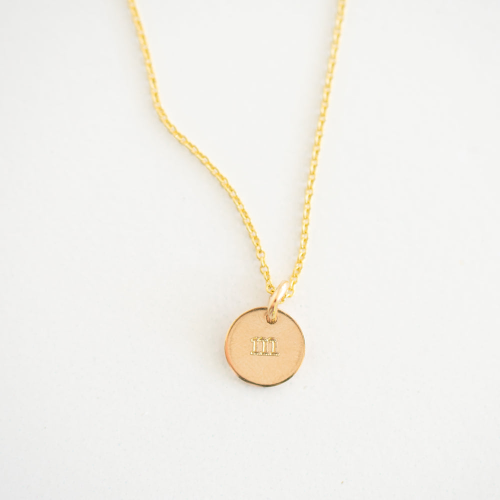 Forget me not tiny charm necklace – Remedy Design Shop