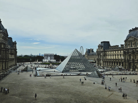 Picture of the Louvre in Paris France