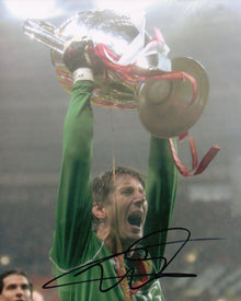 Charitybuzz: Edwin Van der Sar Autographed Manchester United Jersey