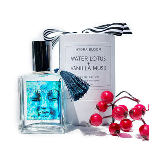 Blue Water Lotus & Vanilla Musk Eau De Parfum - The Junkyard Pearl