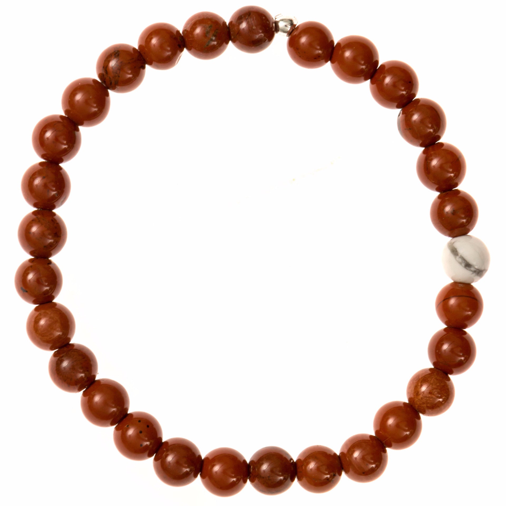 Red Rock - 6mm | DivinityLA Bracelets