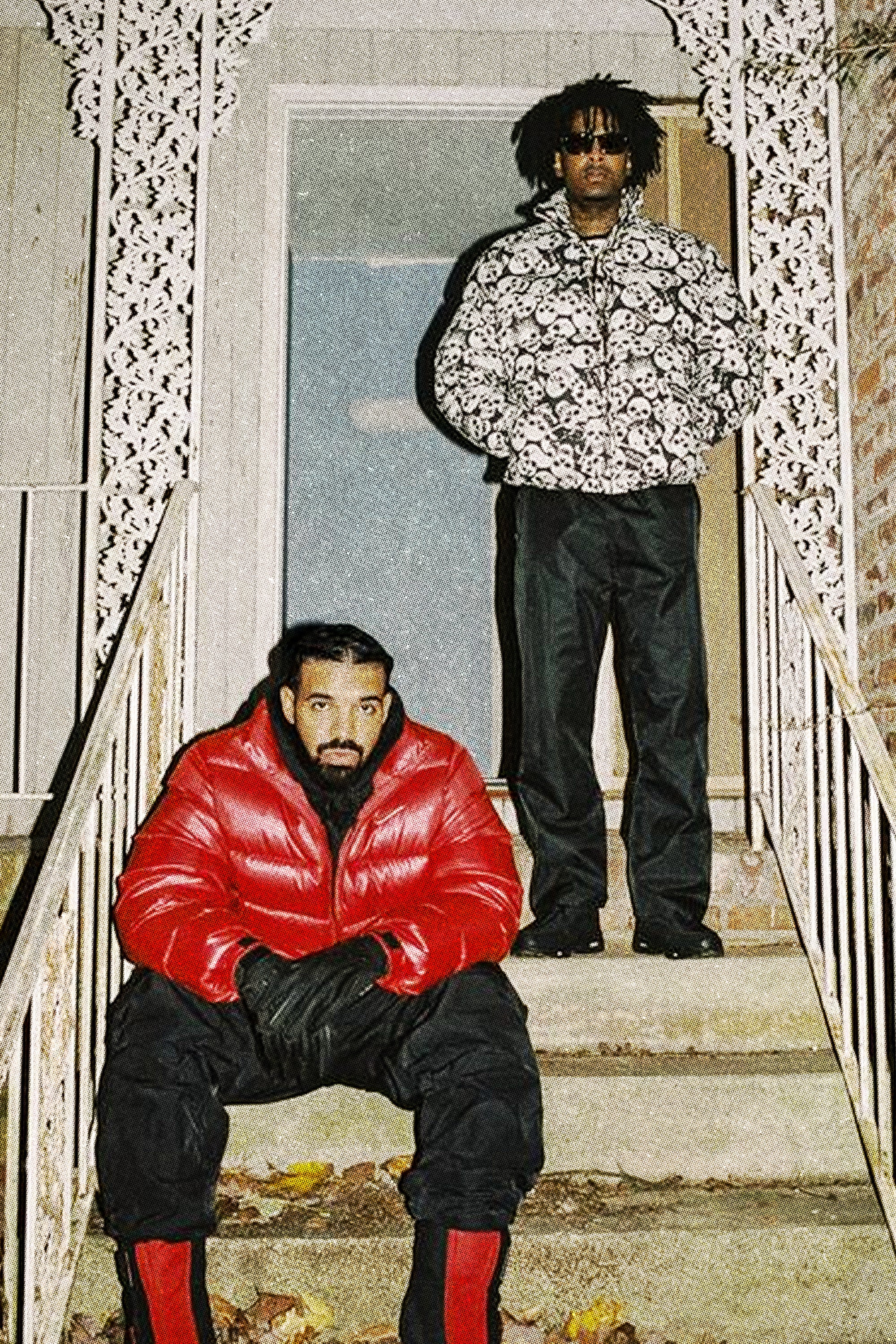 Drake & 21 Savage- Her Loss - Vertical Matte Poster – Fine Art Of MK