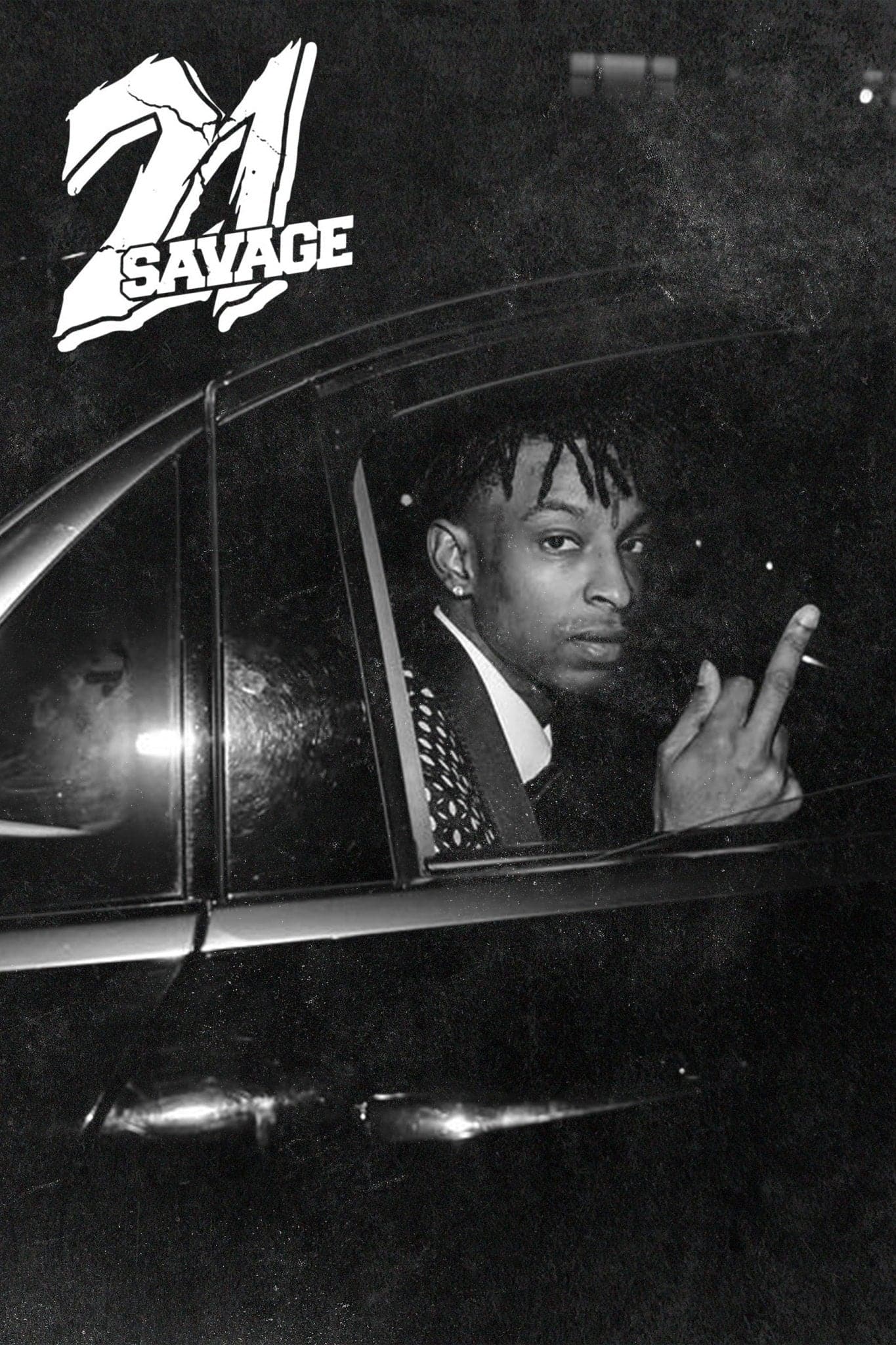 21 Savage 'Red Portrait' Poster – Posters Plug