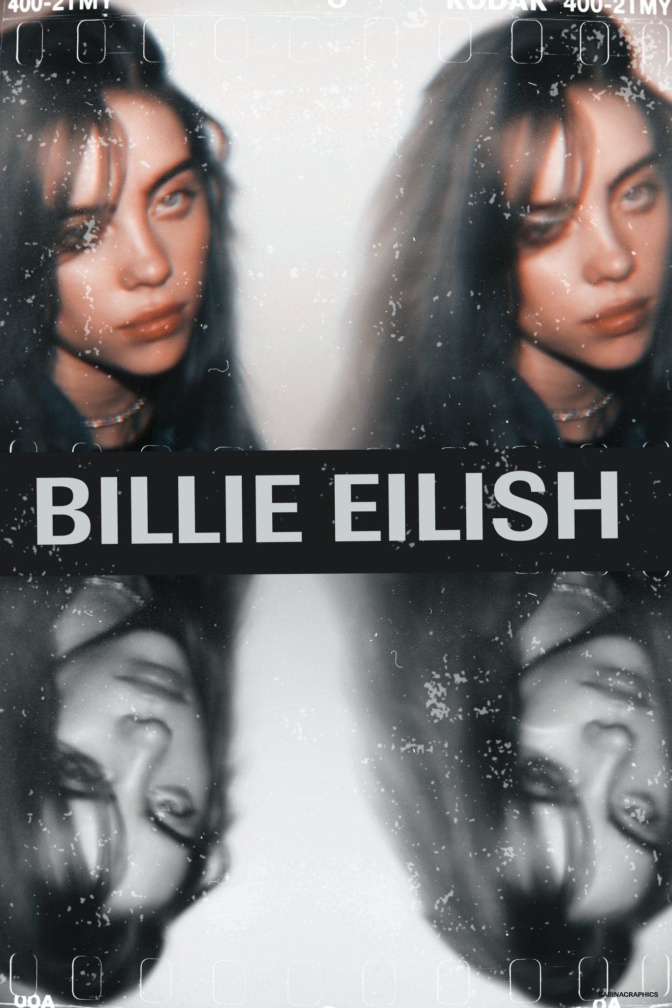 \'When Fall Do We Asleep Go\' Eilish Plug – Poster Where Posters Billie We