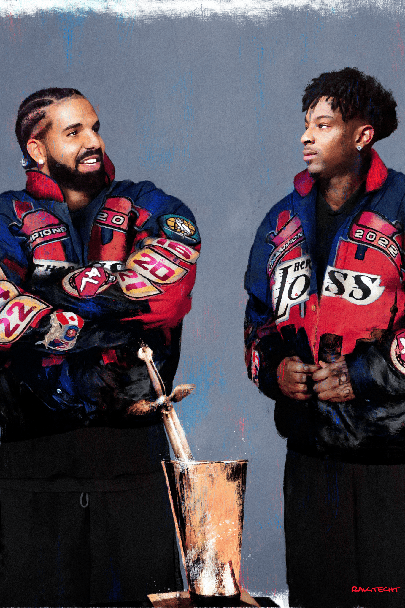 Drake x 21 Savage 'Her Lose' Poster – Posters Plug