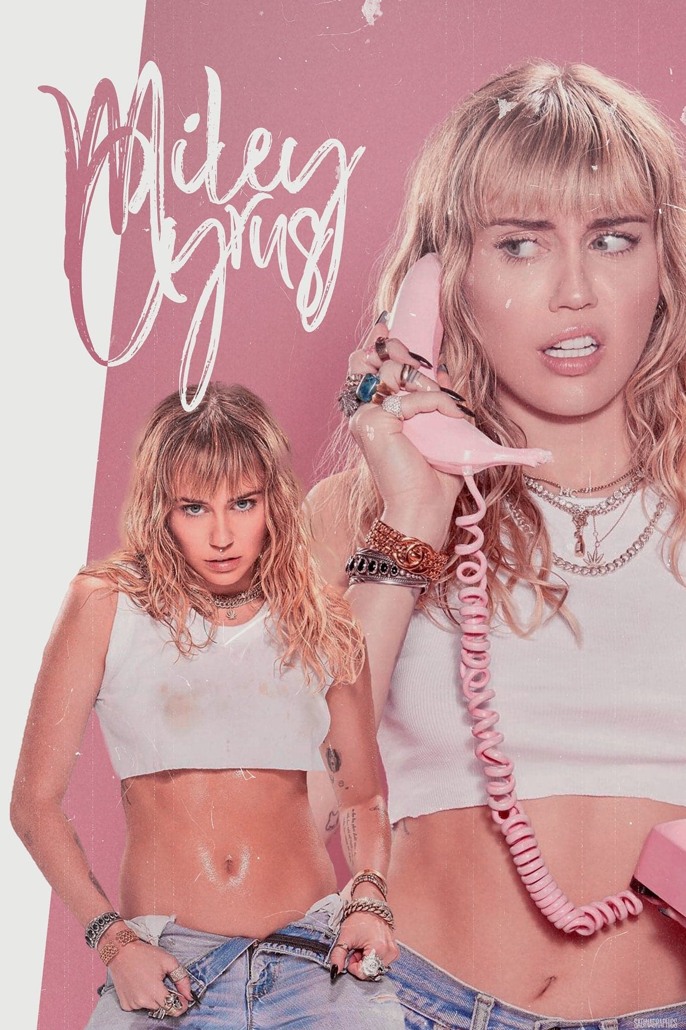 Miley Cyrus 'Plastic Hearts' Poster – Posters Plug