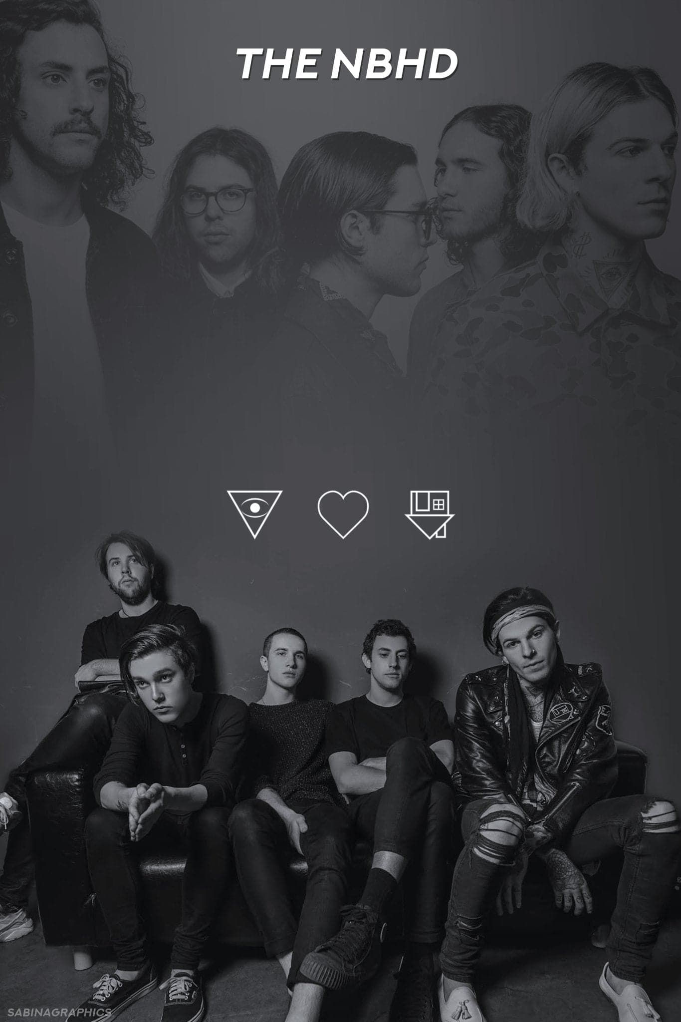 The neighbourhood: band Art Print by artbysteph