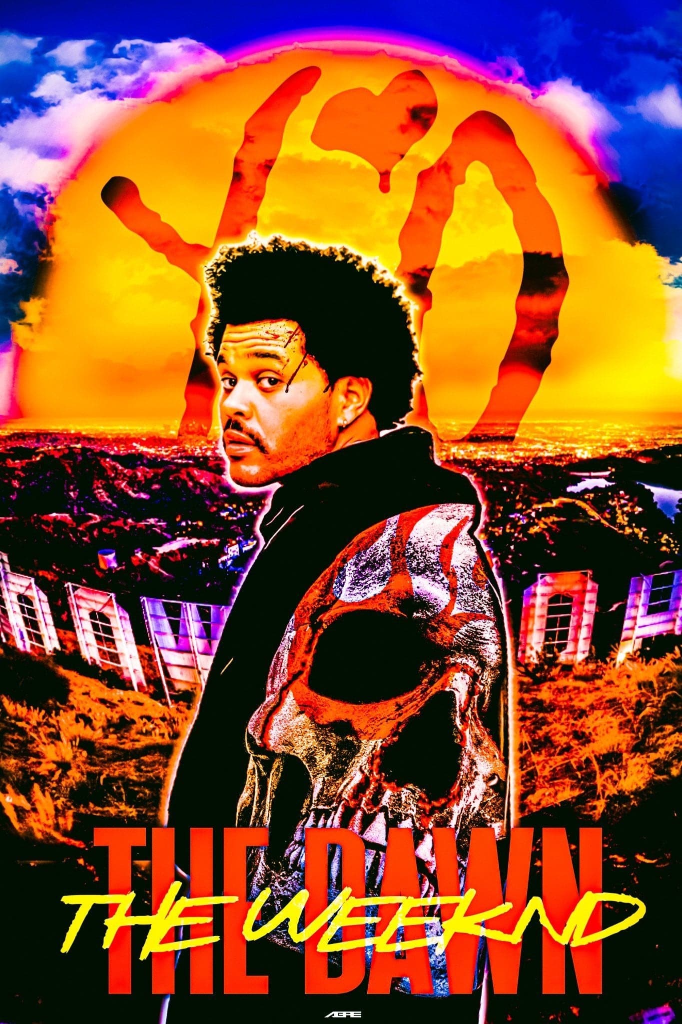 The Weeknd 'Blinding Performance' Poster – Posters Plug