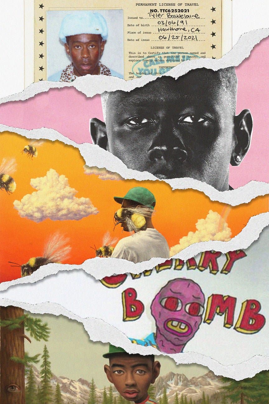 Tyler The Creator 'Tribute Collage' Poster – Posters Plug