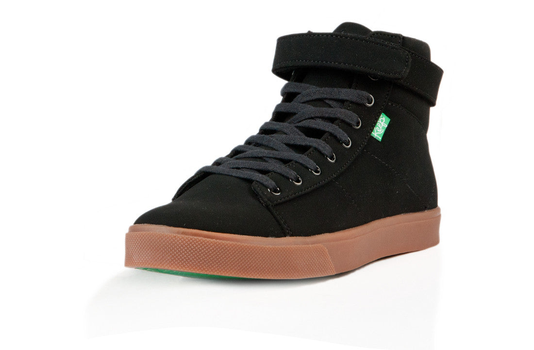 black nubuck sneakers